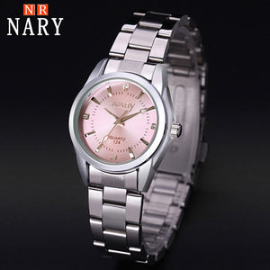 NARY New Fashion watch women's Rhinestone quartz watch relogio feminino the women wrist watch dress fashion watch reloj mujer