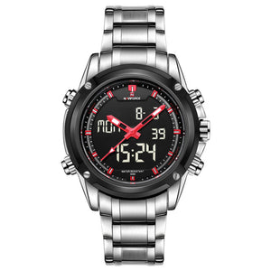 Top Men Watches Luxury Brand Naviforce Men's Quartz Hour Analog LED Sports Watch Men Army Military Wrist Watch Relogio Masculino