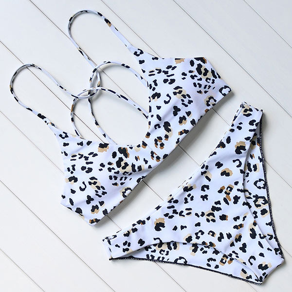 RUUHEE Bikini 2017 Hot Sexy Swimsuit Women Swimwear Bathing Suit Push Up Brazilian Bikini Set Printed Bandage Swimming Suits