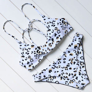 RUUHEE Bikini 2017 Hot Sexy Swimsuit Women Swimwear Bathing Suit Push Up Brazilian Bikini Set Printed Bandage Swimming Suits