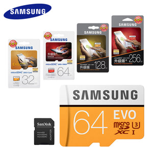 SAMSUNG Micro SD Card 128GB 64gb 32gb 256gb 100Mb/s Microsd Memory Card Flash TF Card for Phone with Mini Class10 free shipping