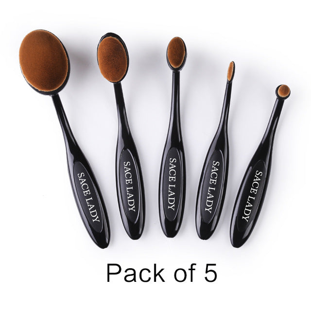 SACE LADY Makeup Brushes Set Foundation Toothbrush Highlighter Brush Kit Eyeshadow Eyeliner Powder Make Up Brand Tool Cosmetic