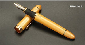 High quality Iraurita Fountain pen Full metal Golden Clip luxury pens Jinhao 450 Caneta Stationery Office school supplies A6293