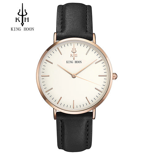 KING HOON Luxury Steel Mesh Women Watch Ladies Ultra Thin Stainless Steel Band Quartz Wristwatch Fashion Female Clock Relogio