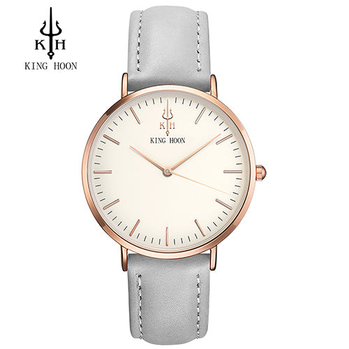 KING HOON Luxury Steel Mesh Women Watch Ladies Ultra Thin Stainless Steel Band Quartz Wristwatch Fashion Female Clock Relogio