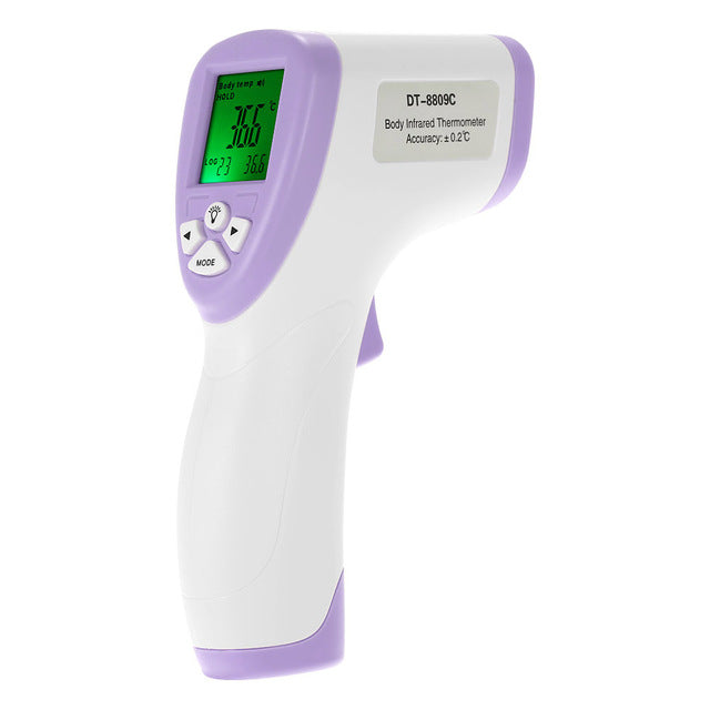 Dropshipping Digital Thermometer Infrared Baby Adult Forehead Non-contact Infrared Thermometer With LCD Backlight Termometro