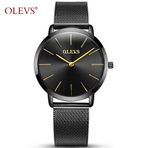 Genuine watch OLEVS Brand Luxury Women Watches Waterproof Business Rose Gold Stainless Steel Ladies Quartz Calendar Wrist watch