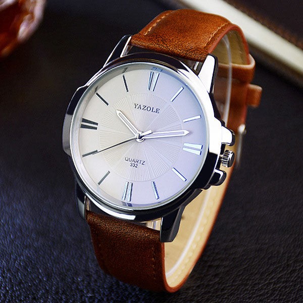 YAZOLE 2018 Fashion Quartz Watch Men Watches Top Brand Luxury Male Clock Business Mens Wrist Watch Hodinky Relogio Masculino