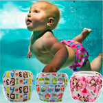 Baby Swim Diaper Waterproof Adjustable Cloth Diapers Pool Pant Ohbabyka Swimming Diaper Cover Reusable Washable Baby Nappies