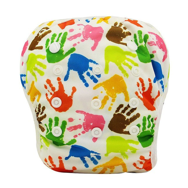 Baby Swim Diaper Waterproof Adjustable Cloth Diapers Pool Pant Ohbabyka Swimming Diaper Cover Reusable Washable Baby Nappies