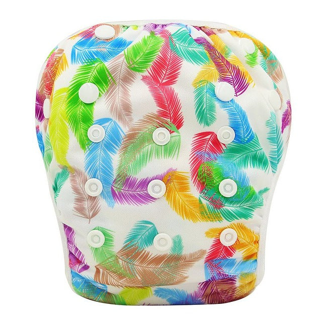Baby Swim Diaper Waterproof Adjustable Cloth Diapers Pool Pant Ohbabyka Swimming Diaper Cover Reusable Washable Baby Nappies
