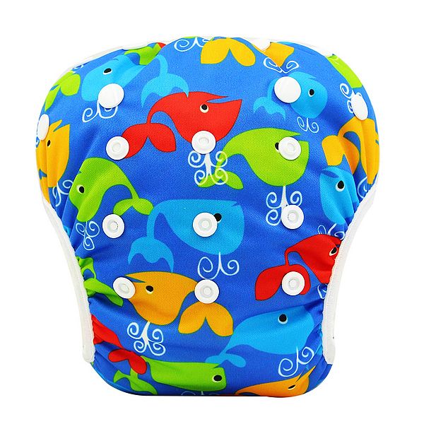 Baby Swim Diaper Waterproof Adjustable Cloth Diapers Pool Pant Ohbabyka Swimming Diaper Cover Reusable Washable Baby Nappies
