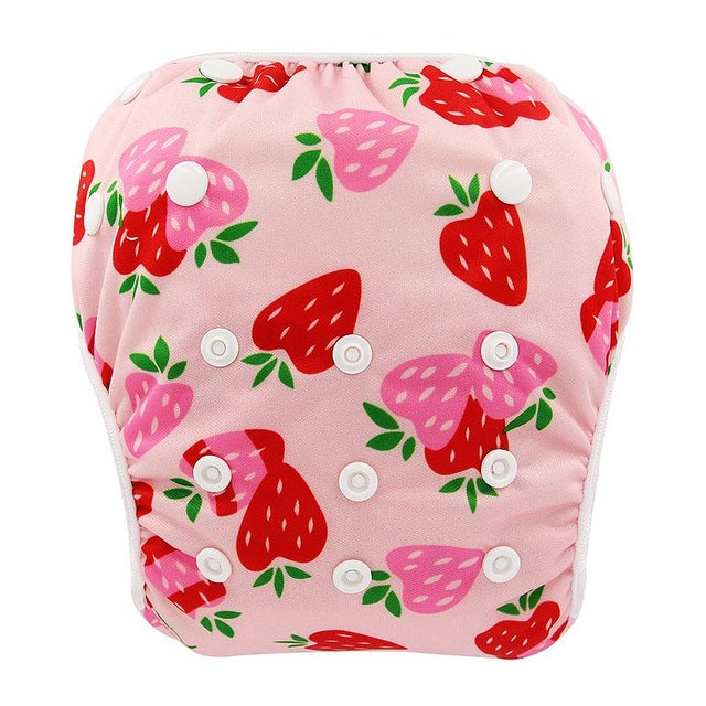 Baby Swim Diaper Waterproof Adjustable Cloth Diapers Pool Pant Ohbabyka Swimming Diaper Cover Reusable Washable Baby Nappies