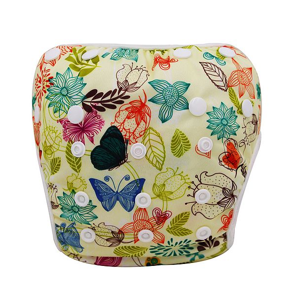 Baby Swim Diaper Waterproof Adjustable Cloth Diapers Pool Pant Ohbabyka Swimming Diaper Cover Reusable Washable Baby Nappies