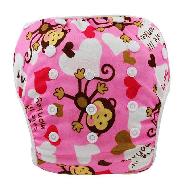 Baby Swim Diaper Waterproof Adjustable Cloth Diapers Pool Pant Ohbabyka Swimming Diaper Cover Reusable Washable Baby Nappies