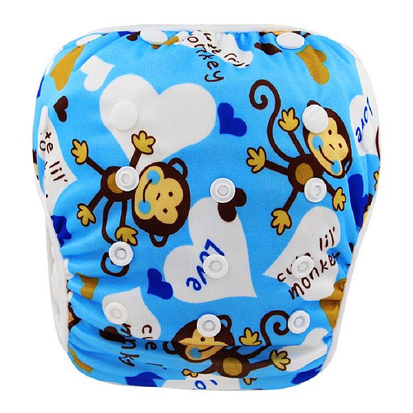 Baby Swim Diaper Waterproof Adjustable Cloth Diapers Pool Pant Ohbabyka Swimming Diaper Cover Reusable Washable Baby Nappies