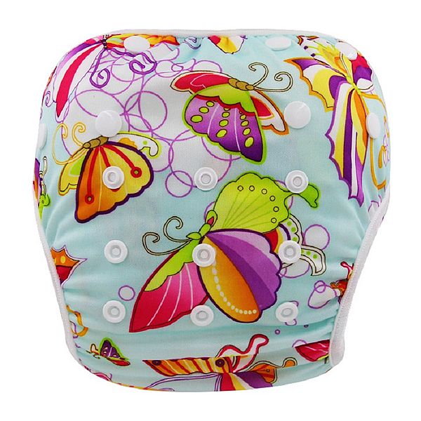 Baby Swim Diaper Waterproof Adjustable Cloth Diapers Pool Pant Ohbabyka Swimming Diaper Cover Reusable Washable Baby Nappies