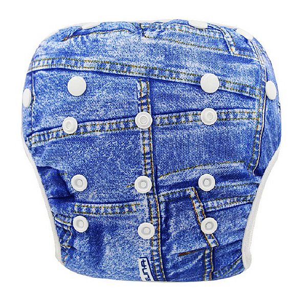Baby Swim Diaper Waterproof Adjustable Cloth Diapers Pool Pant Ohbabyka Swimming Diaper Cover Reusable Washable Baby Nappies