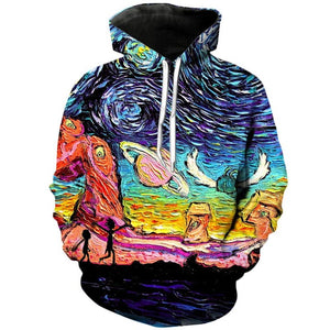Rick And Morty Hoodies 3D Unisex Sweatshirt Men Brand Hoodie Comic Casual Tracksuit Fashion Hooded Pullover Drop Ship Streetwear