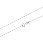 Thin 4sizes available Real 925 Sterling Silver Slim Round Snake Chain Necklaces Women Men Jewelry 35cm/40cm/45cm/50cm/60cm/80cm