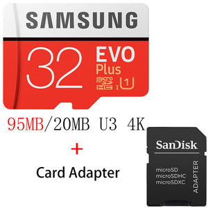 SAMSUNG Micro SD Card 128GB 64gb 32gb 256gb 100Mb/s Microsd Memory Card Flash TF Card for Phone with Mini Class10 free shipping