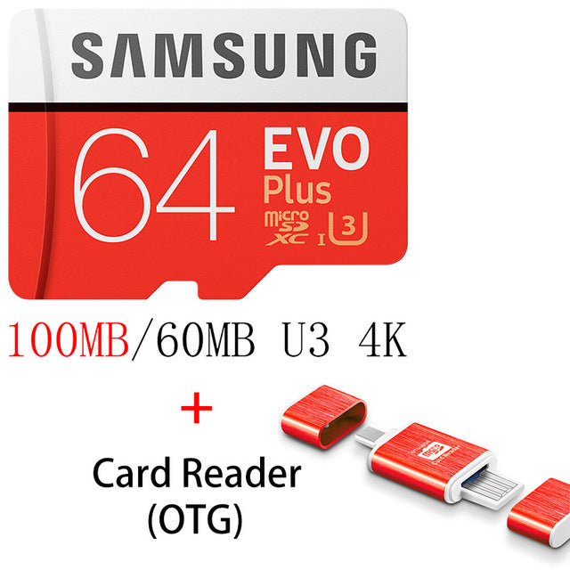 SAMSUNG Micro SD Card 128GB 64gb 32gb 256gb 100Mb/s Microsd Memory Card Flash TF Card for Phone with Mini Class10 free shipping