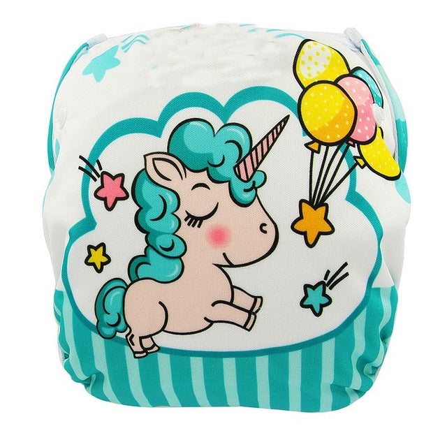 Baby Swim Diaper Waterproof Adjustable Cloth Diapers Pool Pant Ohbabyka Swimming Diaper Cover Reusable Washable Baby Nappies