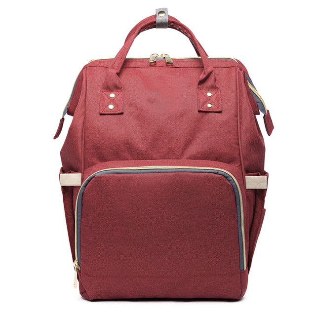 Fashion Mummy Maternity Nappy Bag Brand Large Capacity Baby Bag Travel Backpack Designer Nursing Bag for Baby Care