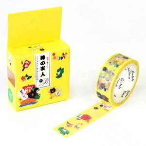 15mm X 7m Cute Lotkawaii Flower food animals  Decorative Washi Tape DIY Scrapbooking Masking Tape School Office Supply