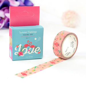 15mm X 7m Cute Lotkawaii Flower food animals  Decorative Washi Tape DIY Scrapbooking Masking Tape School Office Supply