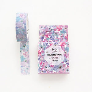 15mm X 7m Cute Lotkawaii Flower food animals  Decorative Washi Tape DIY Scrapbooking Masking Tape School Office Supply