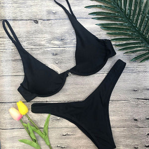 New bandage beach strapless swimwear bikinis 2018 women swimsuit sexy bikini brazilian set biquini bathing suits 485
