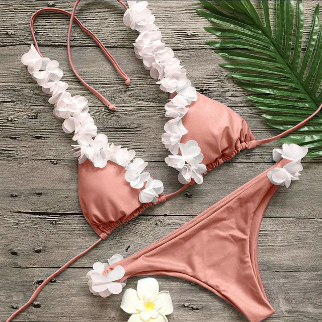 New bandage beach strapless swimwear bikinis 2018 women swimsuit sexy bikini brazilian set biquini bathing suits 485
