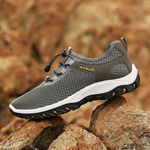 New 2018 Spring Summer Mesh Shoes Men Fashion Sneakers Thick Outsole Non-slip Brand Footwear Men's Casual Shoes K146