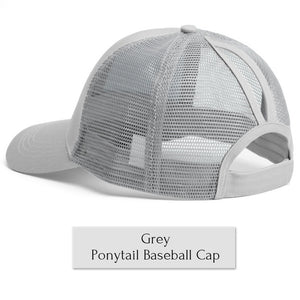 Drop Shipping CC Glitter Ponytail Baseball Cap Women Messy Bun Baseball Cap Girls Snapback Caps Summer Sports Mesh Hats