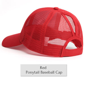 Drop Shipping CC Glitter Ponytail Baseball Cap Women Messy Bun Baseball Cap Girls Snapback Caps Summer Sports Mesh Hats